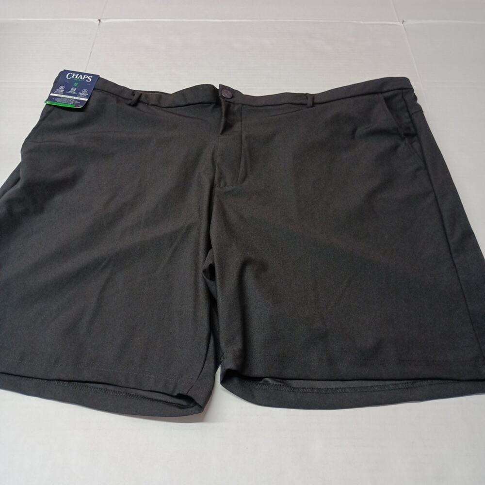 Chaps Golf Shorts Men's Size 46 Black Slim Fit‎ 9" Inseam